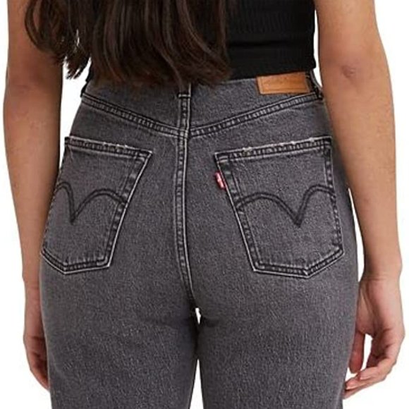 Levi's Denim - Levi's Premium Ribcage Straight Ankle Jeans